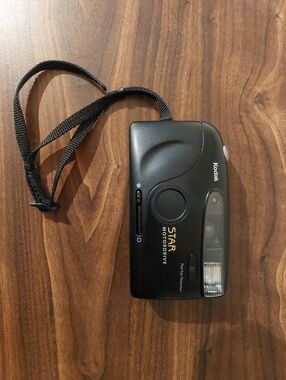 Kodak Star Motor Drive Point-and-Shoot Camera - Black
